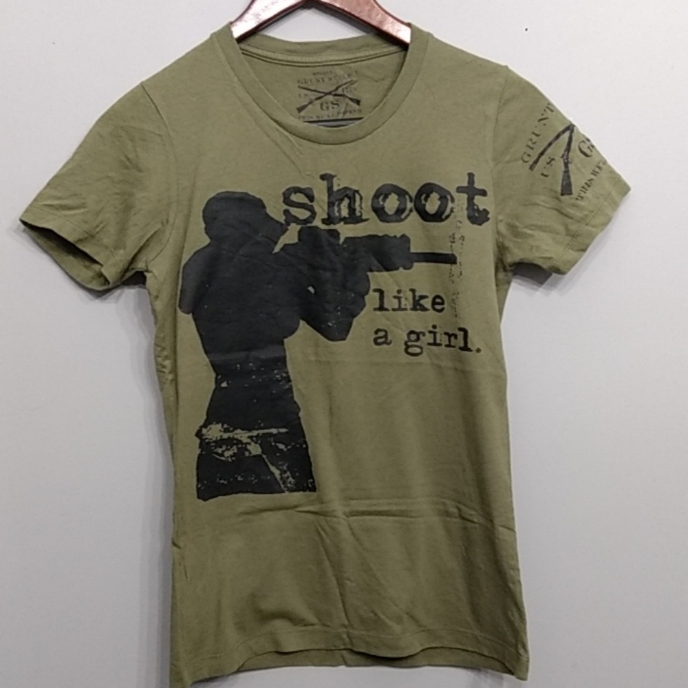 Grunt Style Olive Green Crewneck T-shirt